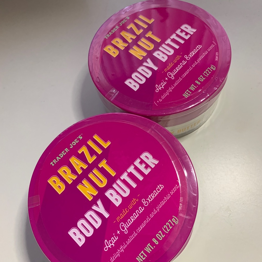 2 Trader Joe’s Brazil Nut Butter 💕 2 JARS